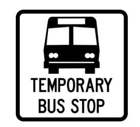 Temporary Bus Stop